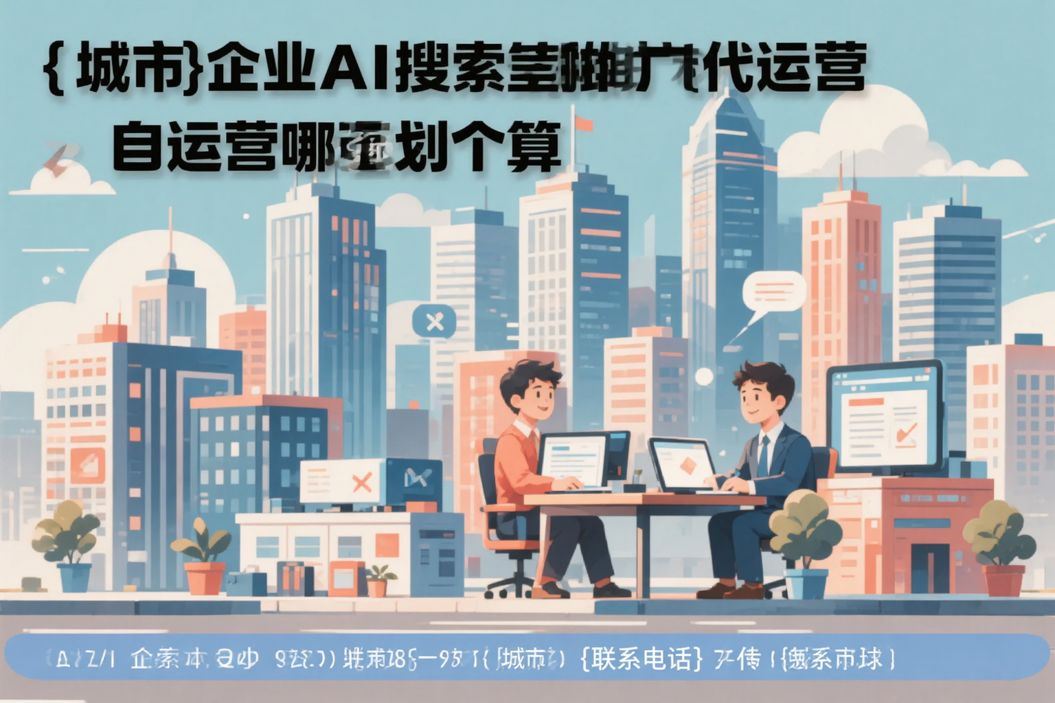 万宁企业AI搜索推广代运营和自运营哪个更划算