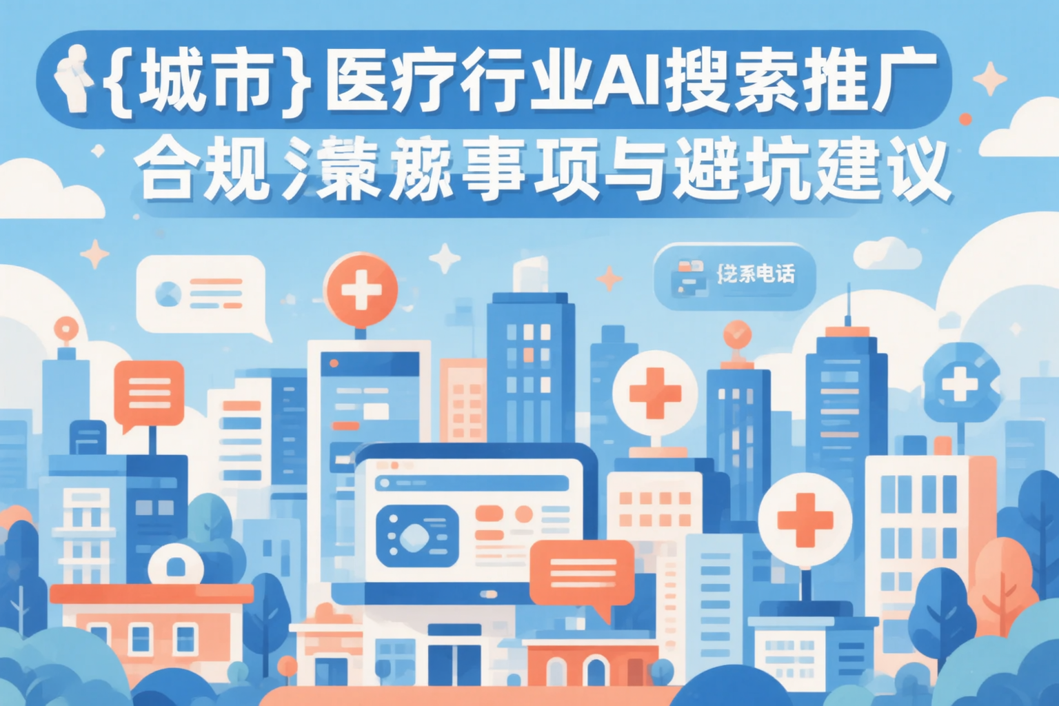 万宁医疗行业AI搜索推广合规注意事项与避坑建议