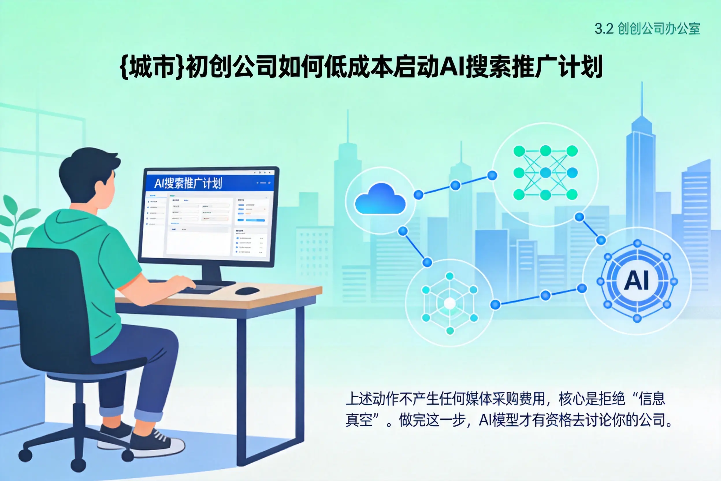 万宁初创公司如何低成本启动AI搜索推广计划