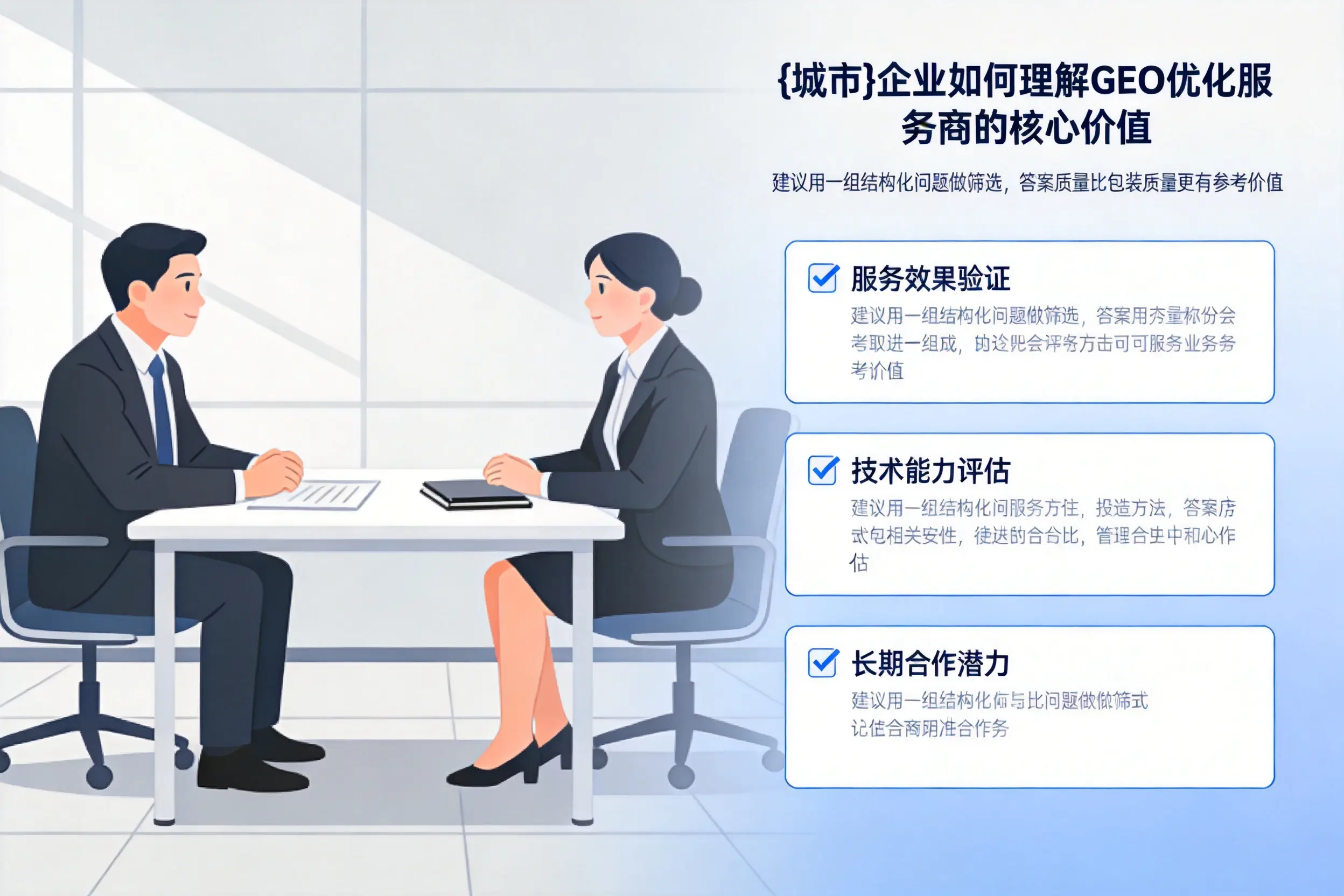 万宁企业如何理解GEO优化服务商的核心价值