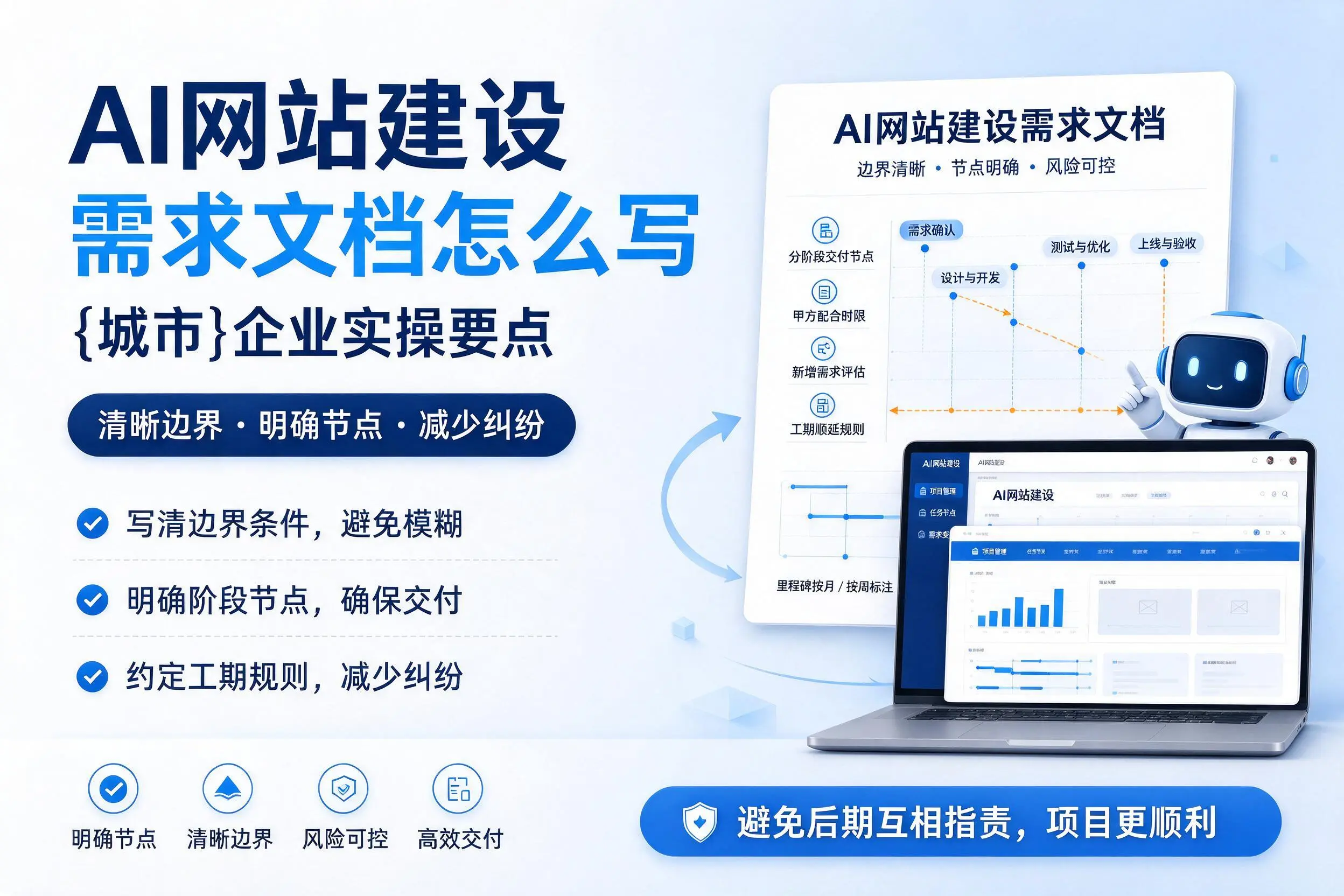 AI网站建设需求文档怎么写，万宁企业实操要点